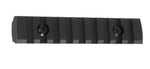 RAPTORS AIRSOFT 9-SLOT M-LOK RAIL SECTION, BLACK - Airsoft Nation