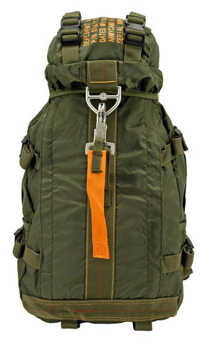 Flight Parachute Backpack, Olive Green - Airsoft Nation