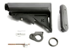 G&G Extended Battery Crane Stock & Buffer Tube Kit, Black - Airsoft Nation