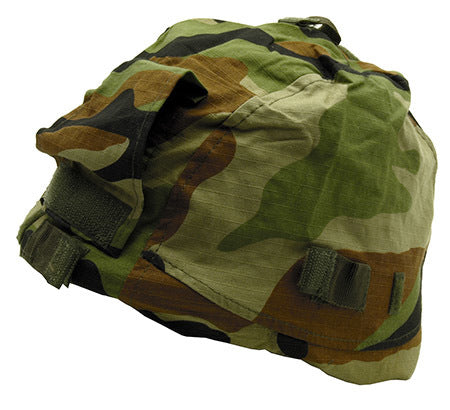 Woodland Camo Ripstop Helmet Cover, M88/PASGT Style - Airsoft Nation