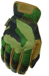 Mechanix FastFit Gloves, Woodland Camo - Airsoft Nation