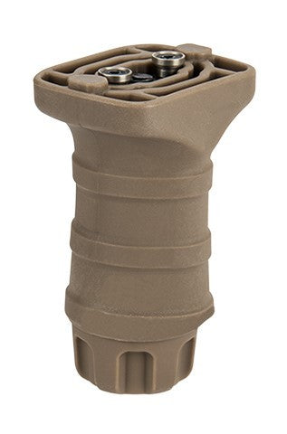 G-Force Rigid Shorty Vertical Foregrip, Tan - Airsoft Nation