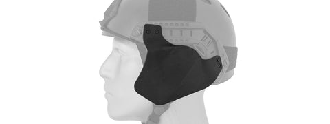 Lancer Tactical Side Covers for Military Style Railed Helmets - Black - Airsoft Nation