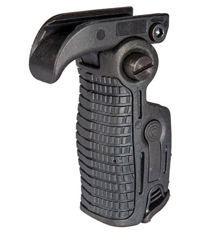 AK-Style Foldable & Extendable Tactical Foregrip, Black - Airsoft Nation