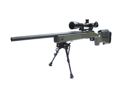 McMillan M40A3 Airsoft Sniper Rifle, OD/Black by ASG - Airsoft Nation