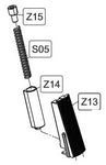 Elite Force/KWC 1911 CO2 Blowback Airsoft Pistol  Back Strap & Hammer Spring - Airsoft Nation