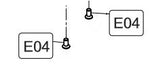 Elite Force/KWC 1911 CO2 Blowback Airsoft Pistol Rear Sight Screws (2 Screws) - Airsoft Nation