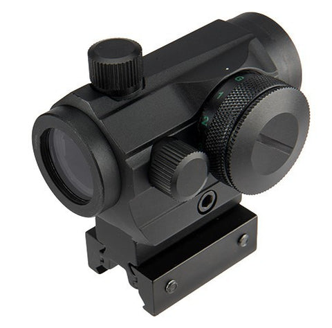 Lancer Tactical Full Metal Red/Green Dot Sight with Riser Mount - Airsoft Nation