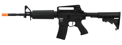 Lancer Tactical M4A1 LT-06 ProLine Series Low FPS Carbine Airsoft Rifle, Black - Airsoft Nation