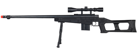 Well MB4409 Tactical Sniper Rifle w/ Scope and Bipod - Airsoft Nation