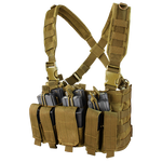 Condor MOLLE Recon Chest Rig, Coyote Brown - Airsoft Nation