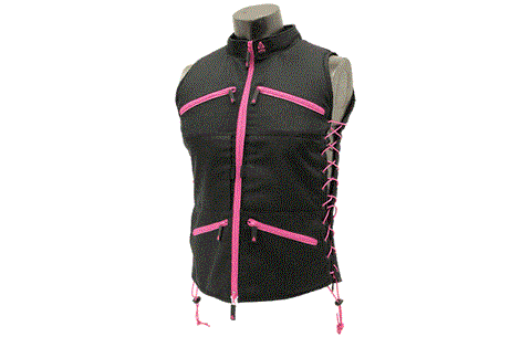 True Huntress Series Black & Pink Sporting Vest - Airsoft Nation