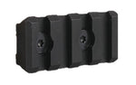 Raptors Airsoft 4-Slot Keymod Rail Section, Black - Airsoft Nation