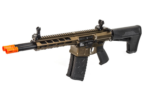 Classic Army DT4 Double-Barrel M4 Airsoft Rifle, Bronze FDE - Airsoft Nation