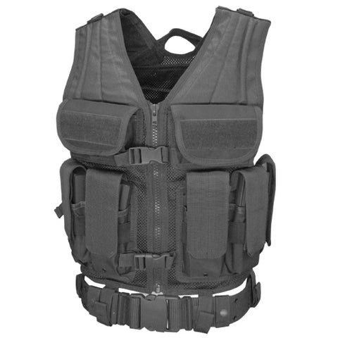 Condor Elite Tactical Vest, Black - Airsoft Nation