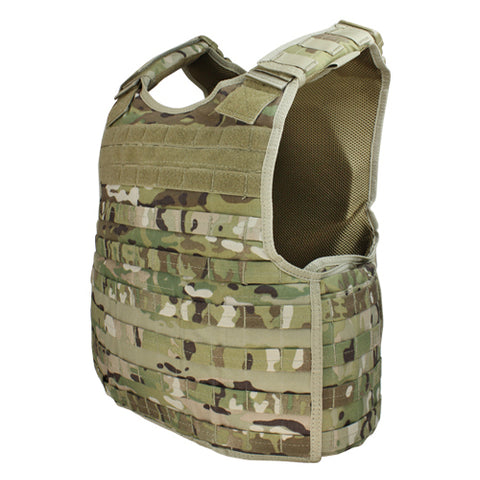 Condor MOLLE Defender Plate Carrier, MultiCam - Airsoft Nation
