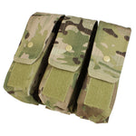 Condor MOLLE Triple AR/AK Mag Pouch, Multicam - Airsoft Nation