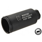 Madbull Noveske KX3 Adjustable Amplifier Flash Hider, 14mm CCW, Black - Airsoft Nation