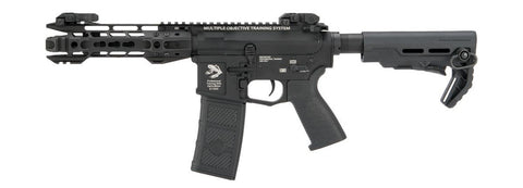 G&P Transformer Compact M4 AEG Airsoft Rifle w/ QD Front Assembly (8” Rainier Brake) - Airsoft Nation