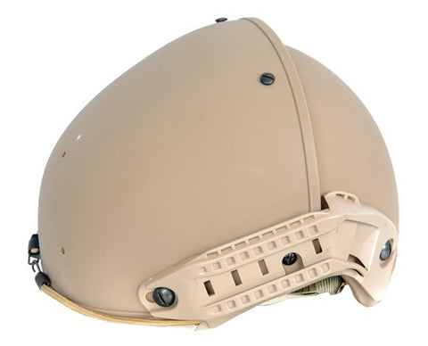 Lancer Tactical CP AF Helmet, Dark Earth - Airsoft Nation