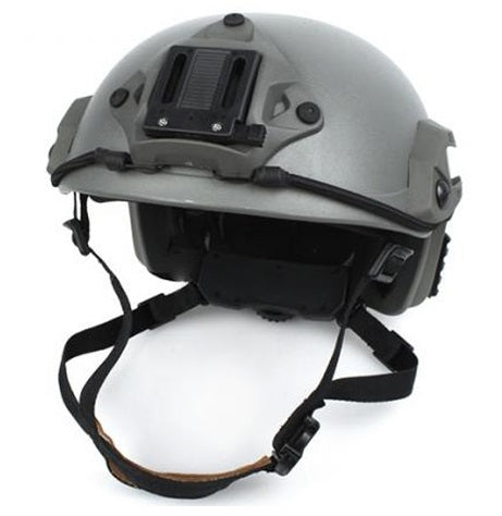 Lancer Tactical Maritime SpecOps Military Style Helmet w/ NVG Mount - Green - Airsoft Nation