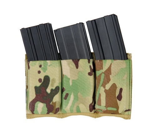 Lancer Tactical Triple M4 Magazine Pouch - Camo - Airsoft Nation