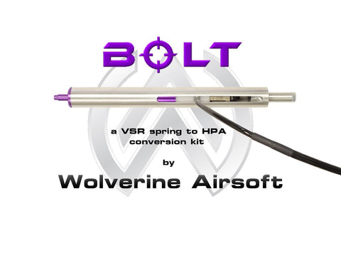 Wolverine Airsoft BOLT HPA Sniper Rifle Conversion Kit, Version 2 - Airsoft Nation