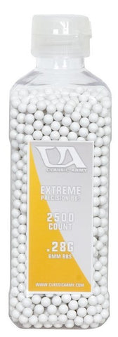 Classic Army 0.28g Extreme Precision Premium Airsoft BBs, 2500ct  Bottle - Airsoft Nation