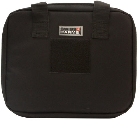 Swiss Arms Dual Pistol Case, Black - Airsoft Nation