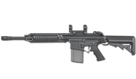 Ares SR25 Carbine Airsoft Rifle, Black - Airsoft Nation