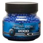 Walther 0.12g 6mm Airsoft BBs, Blue, 2000ct Bottle - Airsoft Nation
