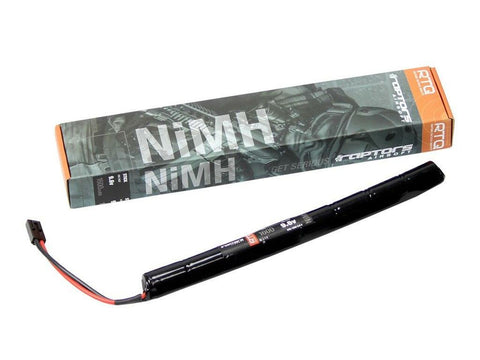 Raptors Airsoft RTQ AK NiMH 1600mah 9.6v Stick Battery - 1 Year Warranty - Airsoft Nation