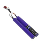 Raptors Airsoft RTX 7000mAh 7.4v Extreme Li-Ion 10C 2S2P Nunchuck Battery - Airsoft Nation