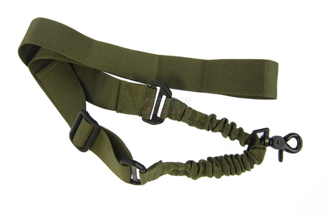 Tactical One Point Bungee Sling, OD Green - Airsoft Nation