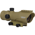 Valken Tactical 30mm Illuminated Red Dot Optic, Tan - Airsoft Nation