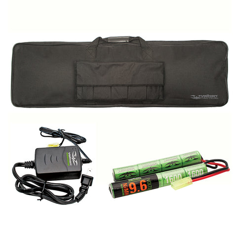 Valken Gun Bag, Smart Charger, and 9.6V Battery Combo - Airsoft Nation