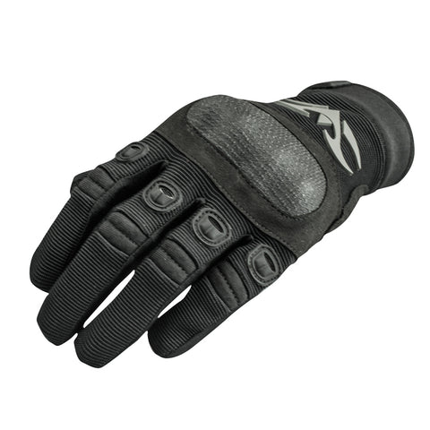 Valken Zulu Tactical Hard Knuckled Gloves, Black - Airsoft Nation