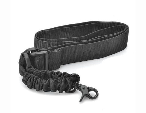 Tactical One Point Bungee Sling, Black - Airsoft Nation