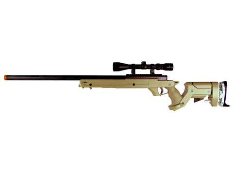 TSD Tactical SD97 Bolt Action Sniper Rifle - Tan - Airsoft Nation