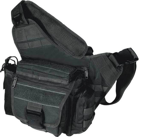 UTG Multi-Functional Tactical Messenger Bag, Black - Airsoft Nation