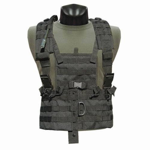 Condor MOLLE Modular Chest Rig/Hydration Carrier, Black - Airsoft Nation