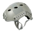 Lancer Tactical SpecOps Military Style Helmet, PJ Type with Rails and Velcro, Foliage Green - Airsoft Nation