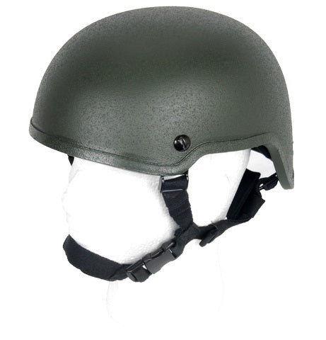 Lancer Tactical MICH 2001 Tactical Helmet, OD Green - Airsoft Nation